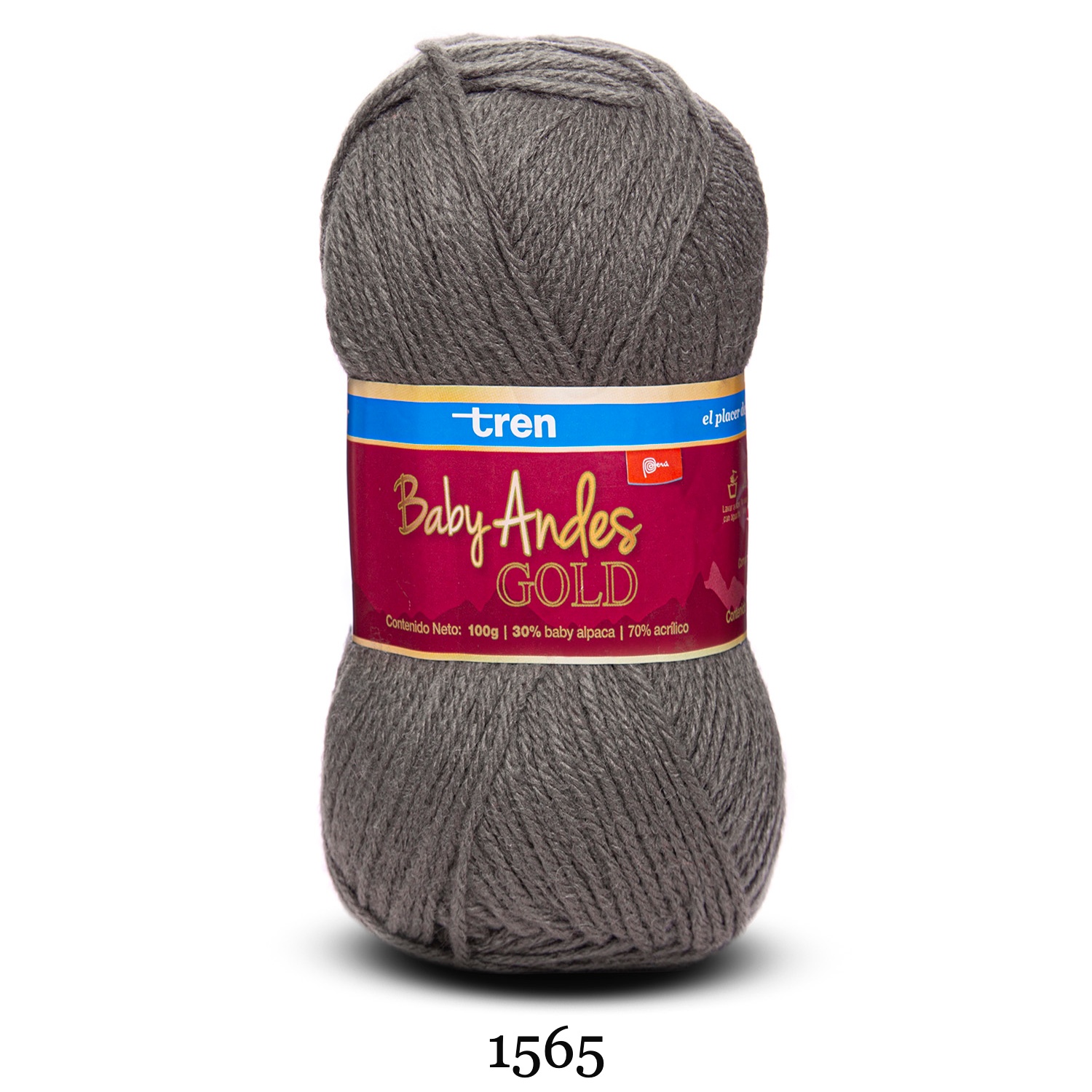 BABY ANDES GOLD Tren 100g | Lana Baby Alpaca y Acrílico para Tejer 3