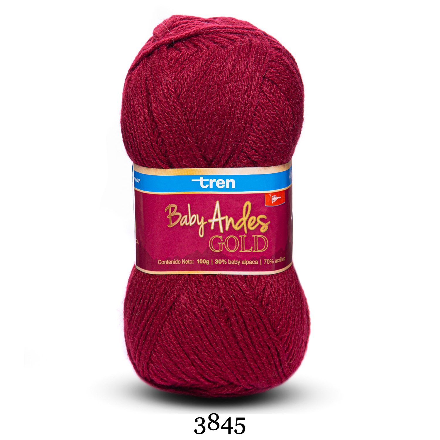 BABY ANDES GOLD Tren 100g | Lana Baby Alpaca y Acrílico para Tejer 7
