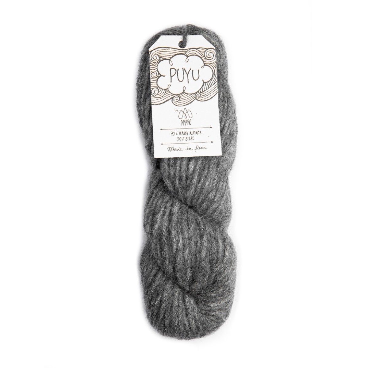 PUYU Amano | Lana Baby Alpaca y Seda | Madeja 50g 3