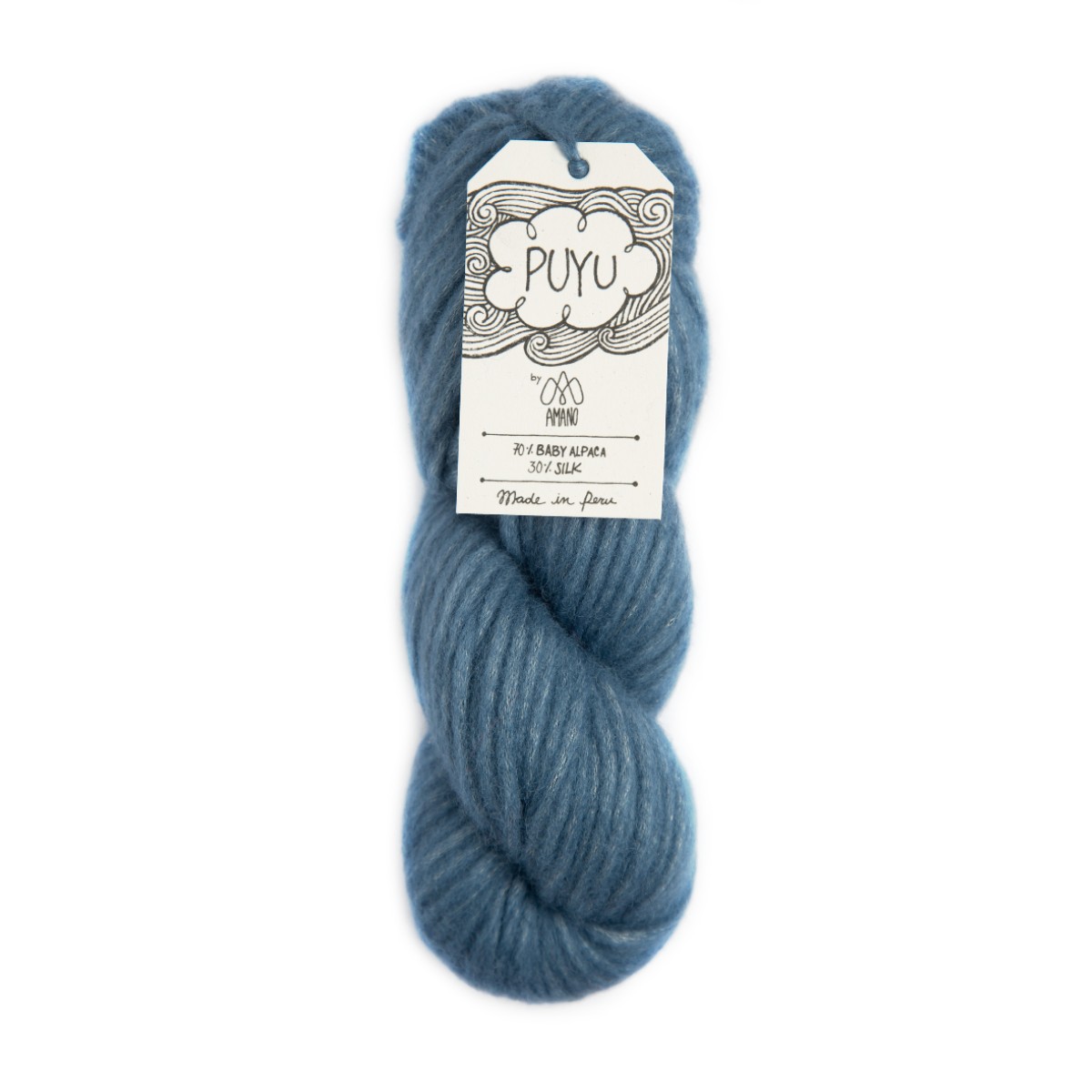 PUYU Amano | Lana Baby Alpaca y Seda | Madeja 50g 4