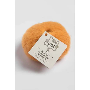 UMA Amano | Lana Baby Alpaca Suri, Mohair y Seda para Tejer | Ovillo 25g