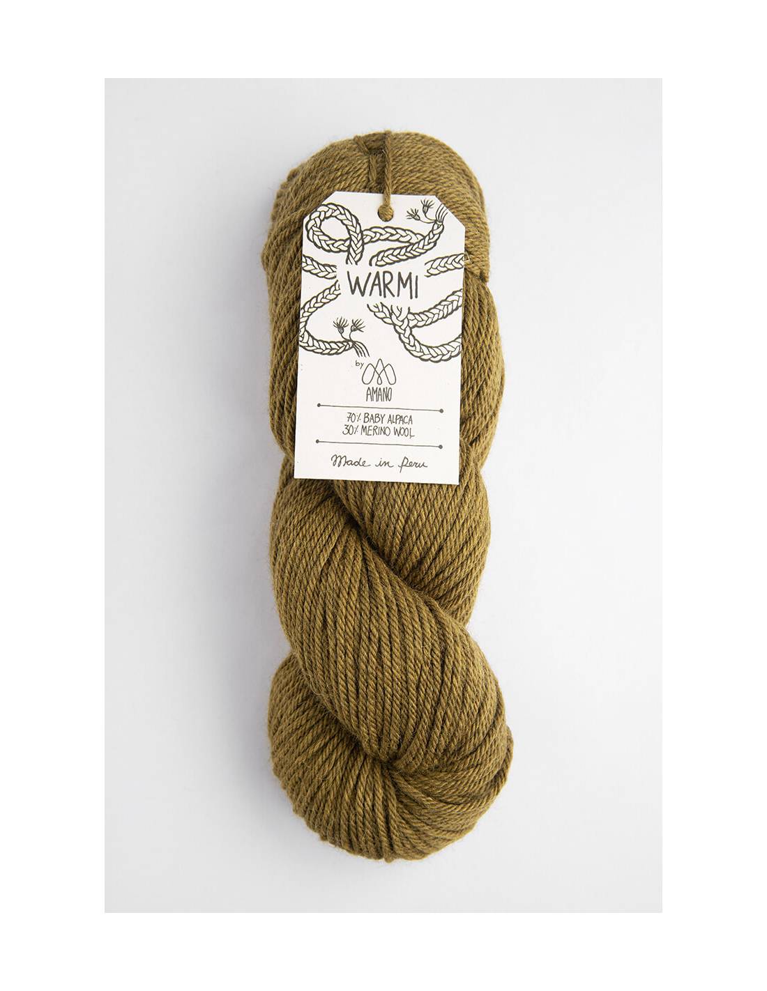 WARMI Amano | Lana Baby Alpaca y Merino | Madeja 100g 15
