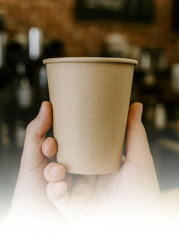 Vasos Compostables 8 Oz - Bebida Caliente y Fria 1