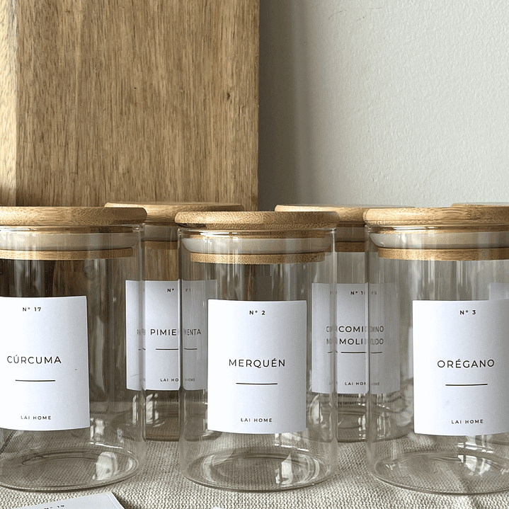 Pack 34 Etiquetas Condimentos Impermeables 2