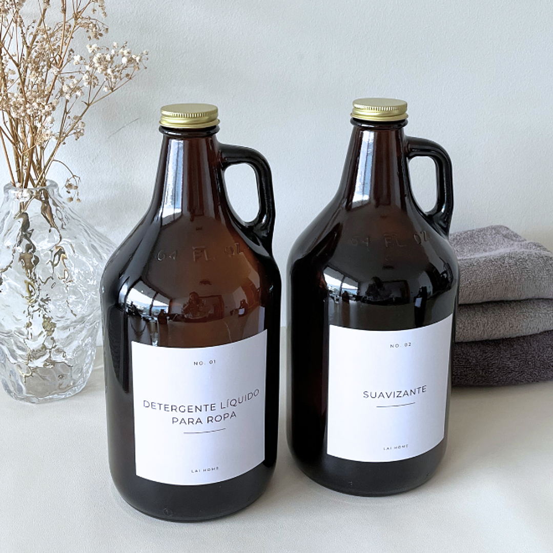 Pack 2 Botellón Ambar Logia 1.9 L 2