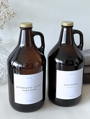 Pack 2 Botellón Ambar Logia 1.9 L