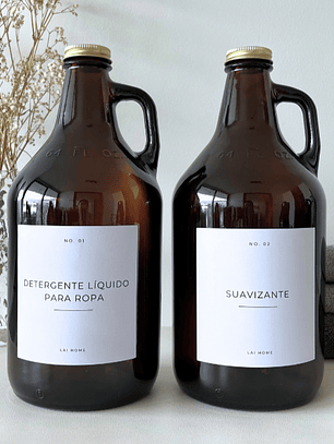 Pack 2 Botellón Ambar Logia 1.9 L