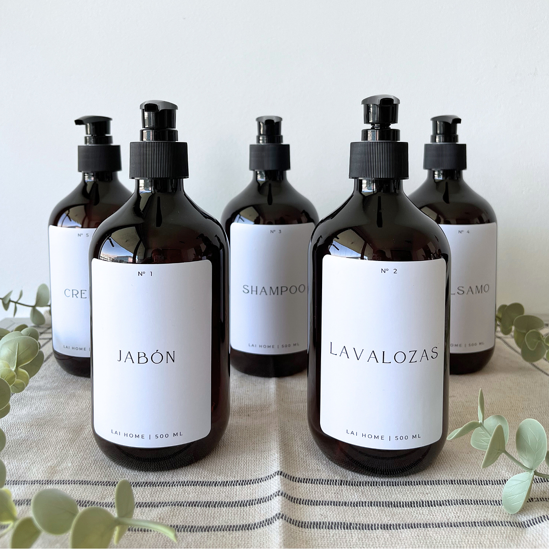 Dispensador Ambar PET 500 Ml 1