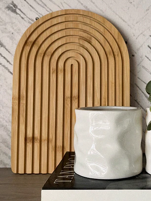 Tabla Madera Arco Decorativa 