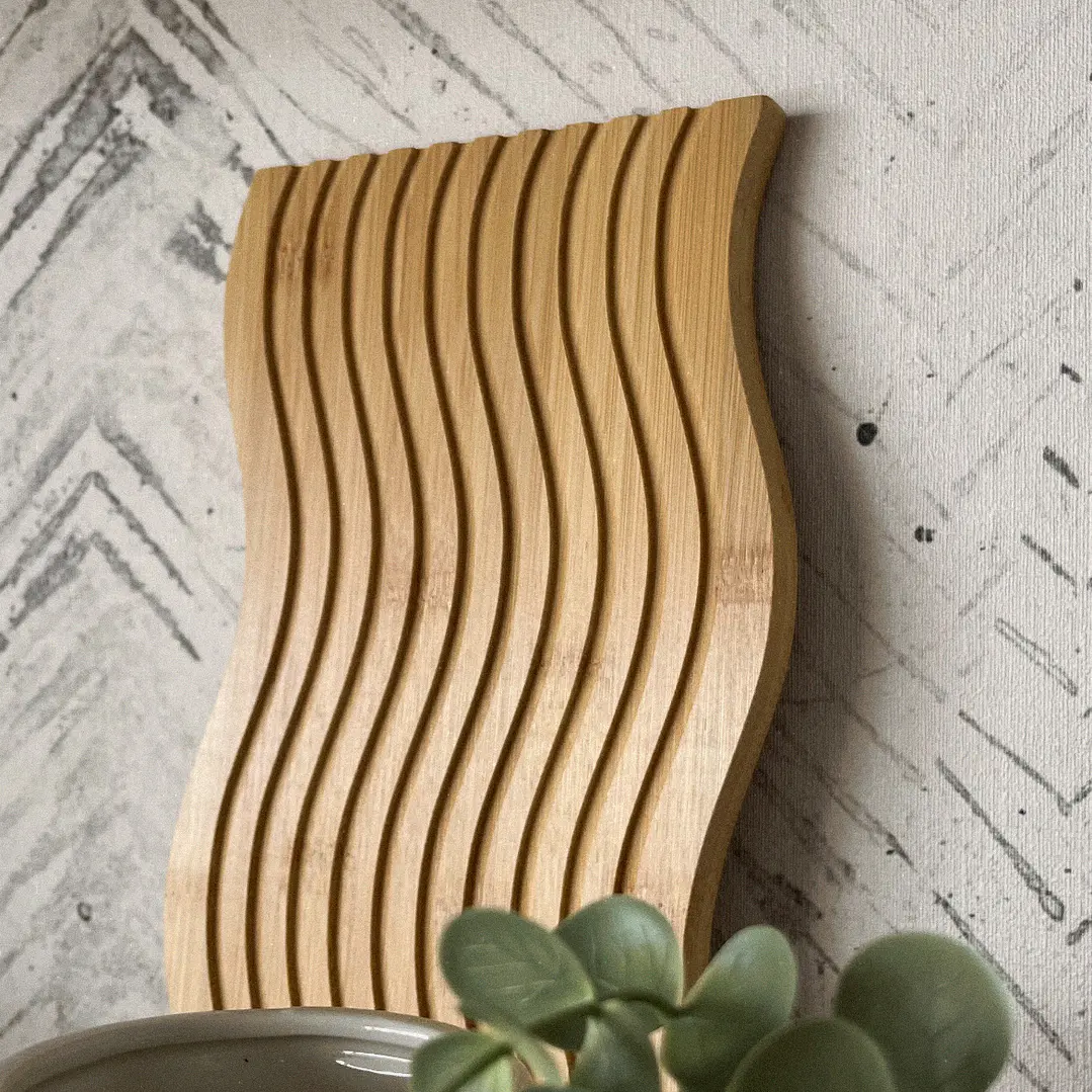 Tabla Madera Espiral Decorativa 2