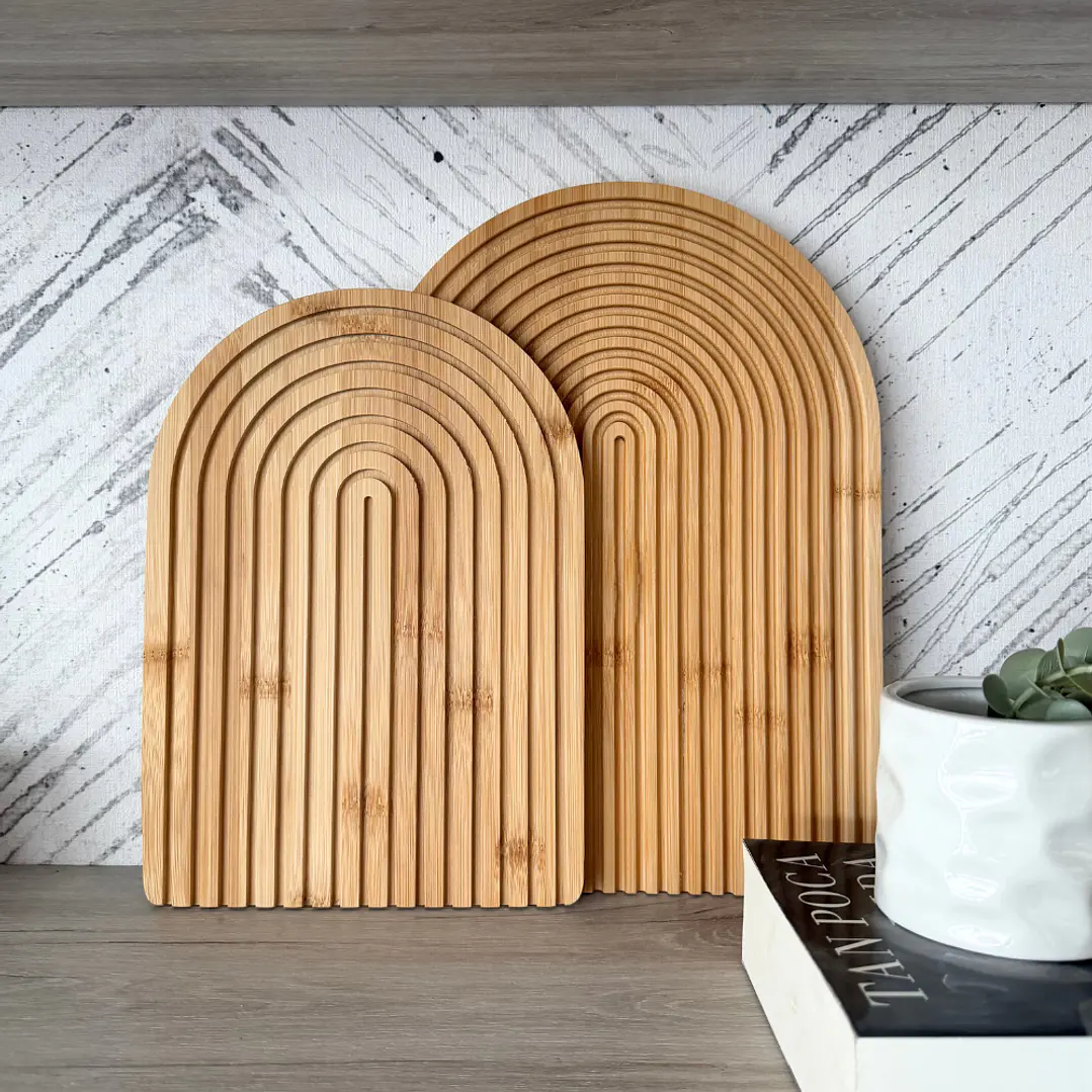 Tabla Madera Arco Decorativa  1
