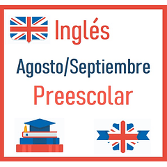 Inglés Agosto/Septiembre Preescolar