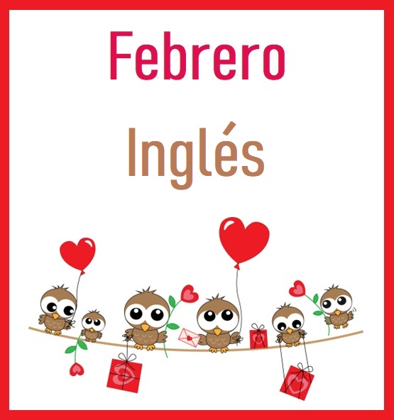 Inglés Febrero Preescolar