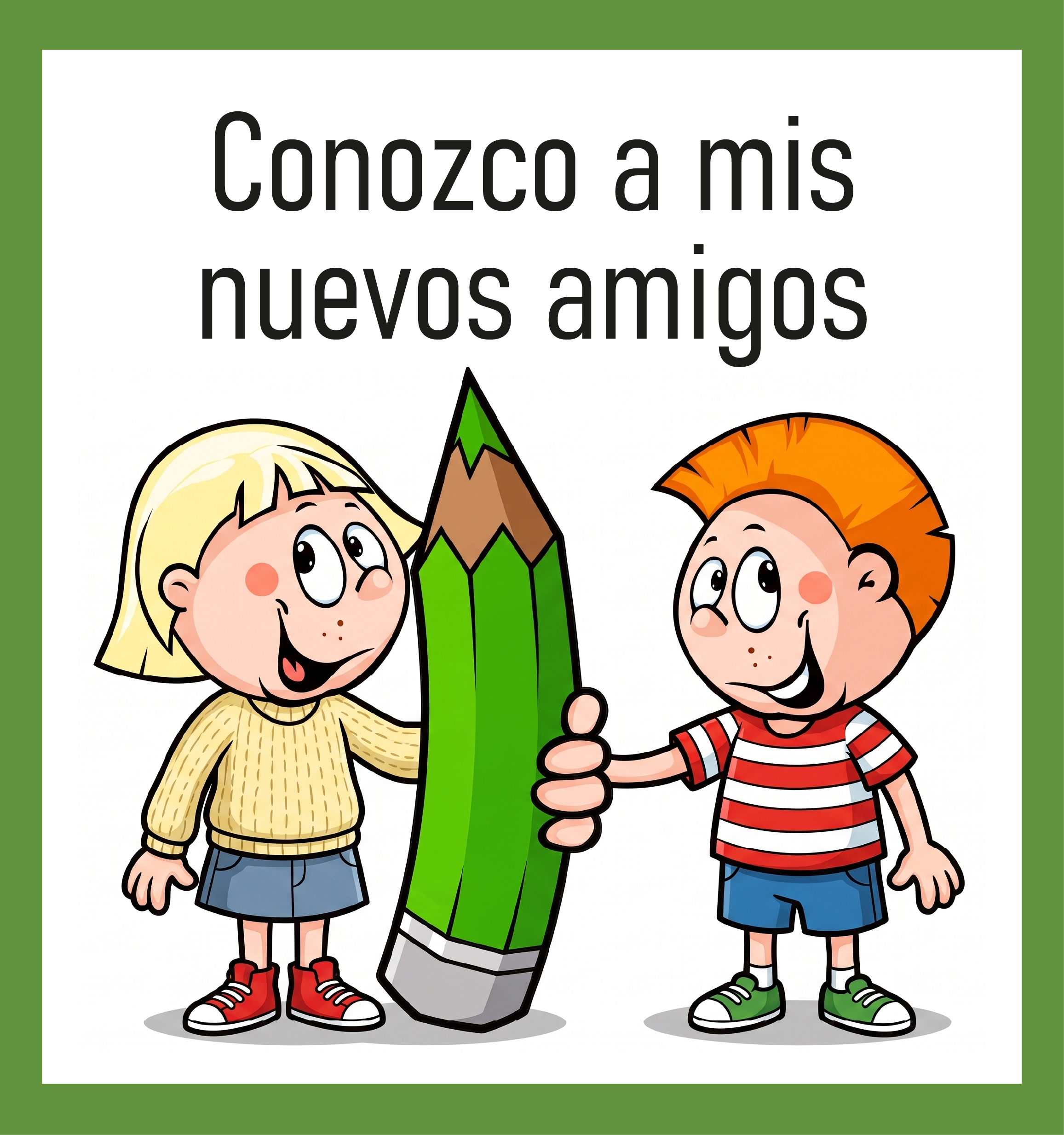 Conozco a mis nuevos amigos