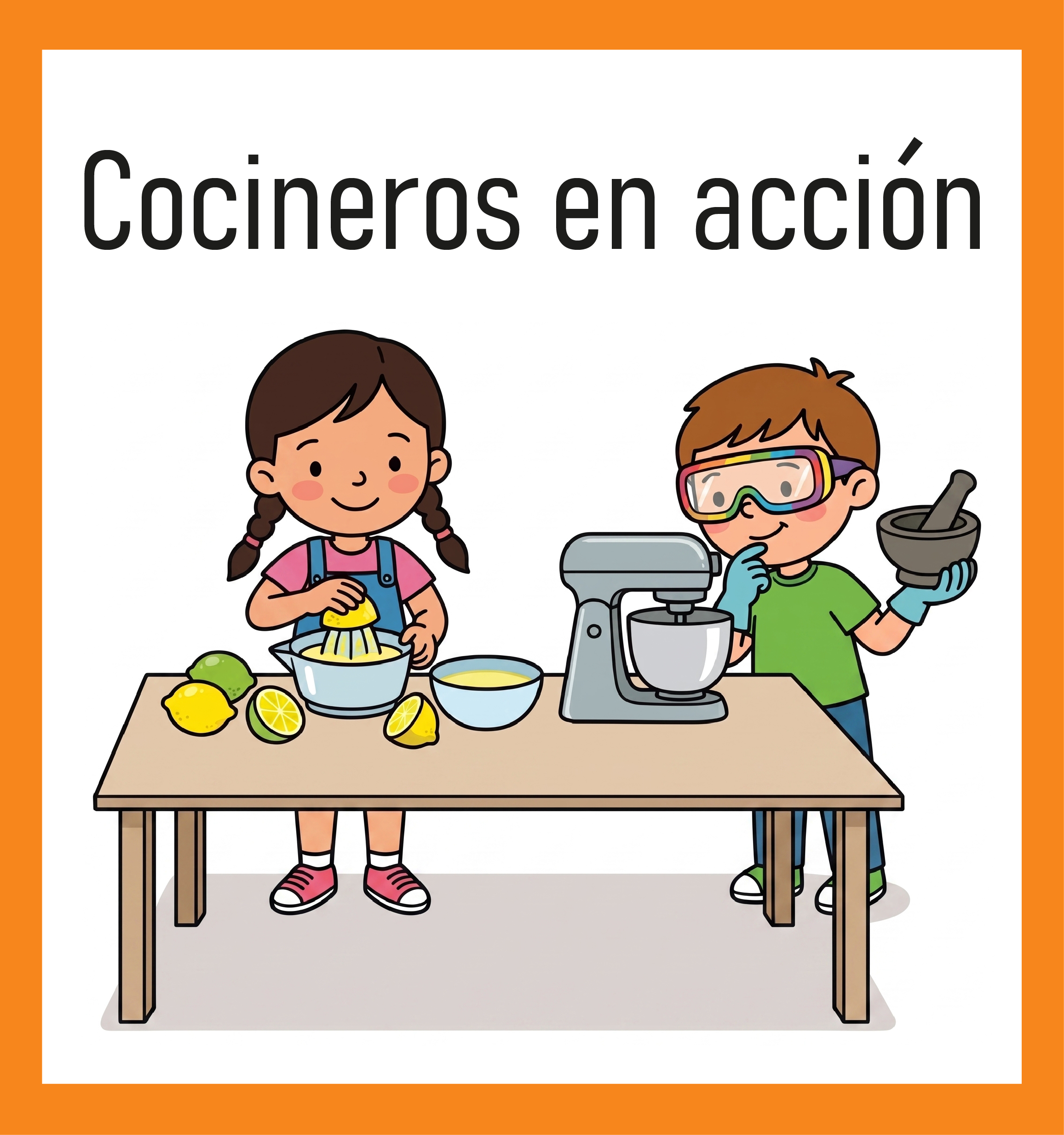 Cocineros en acción