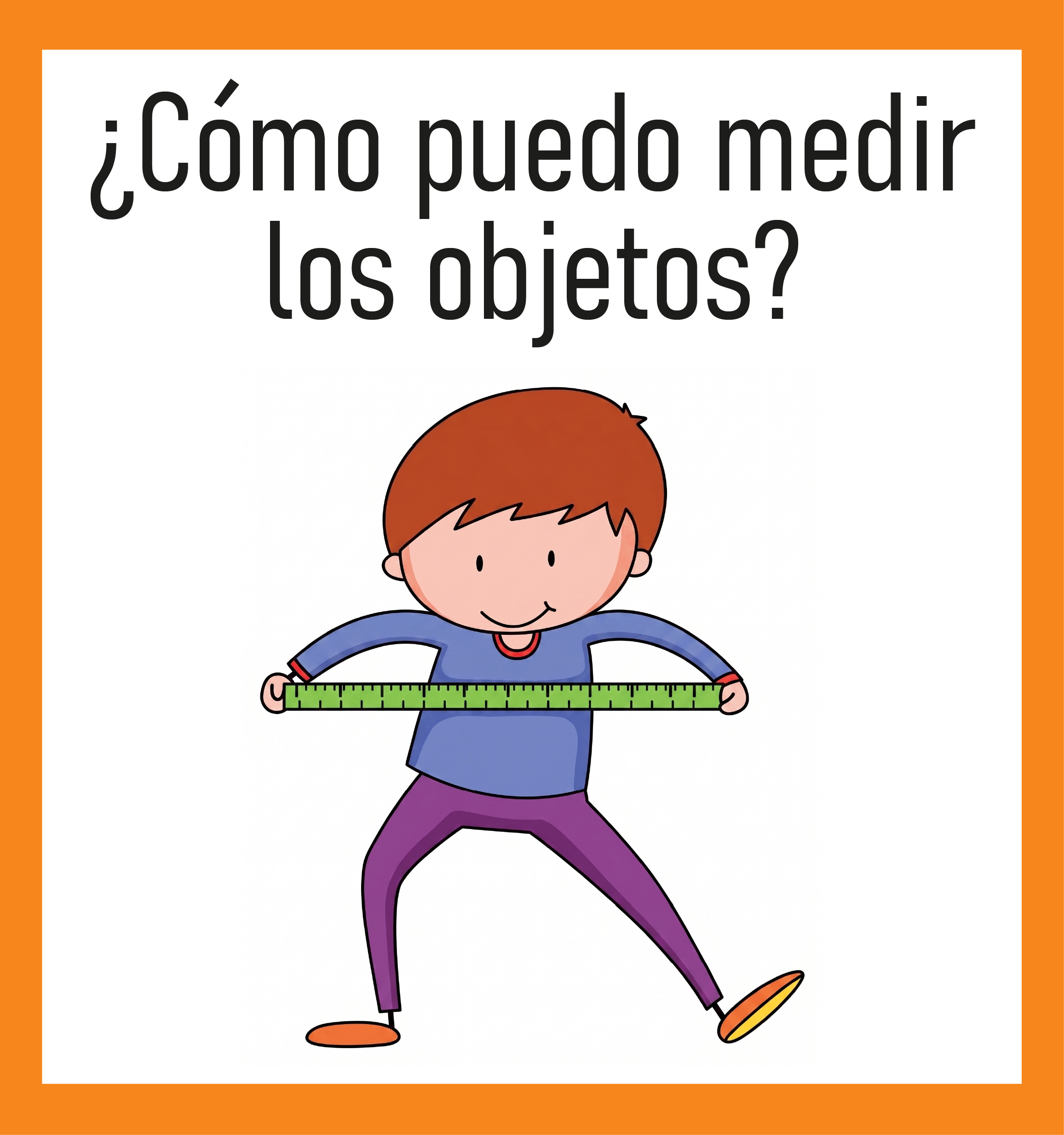 ¿Cómo puedo medir los objetos?