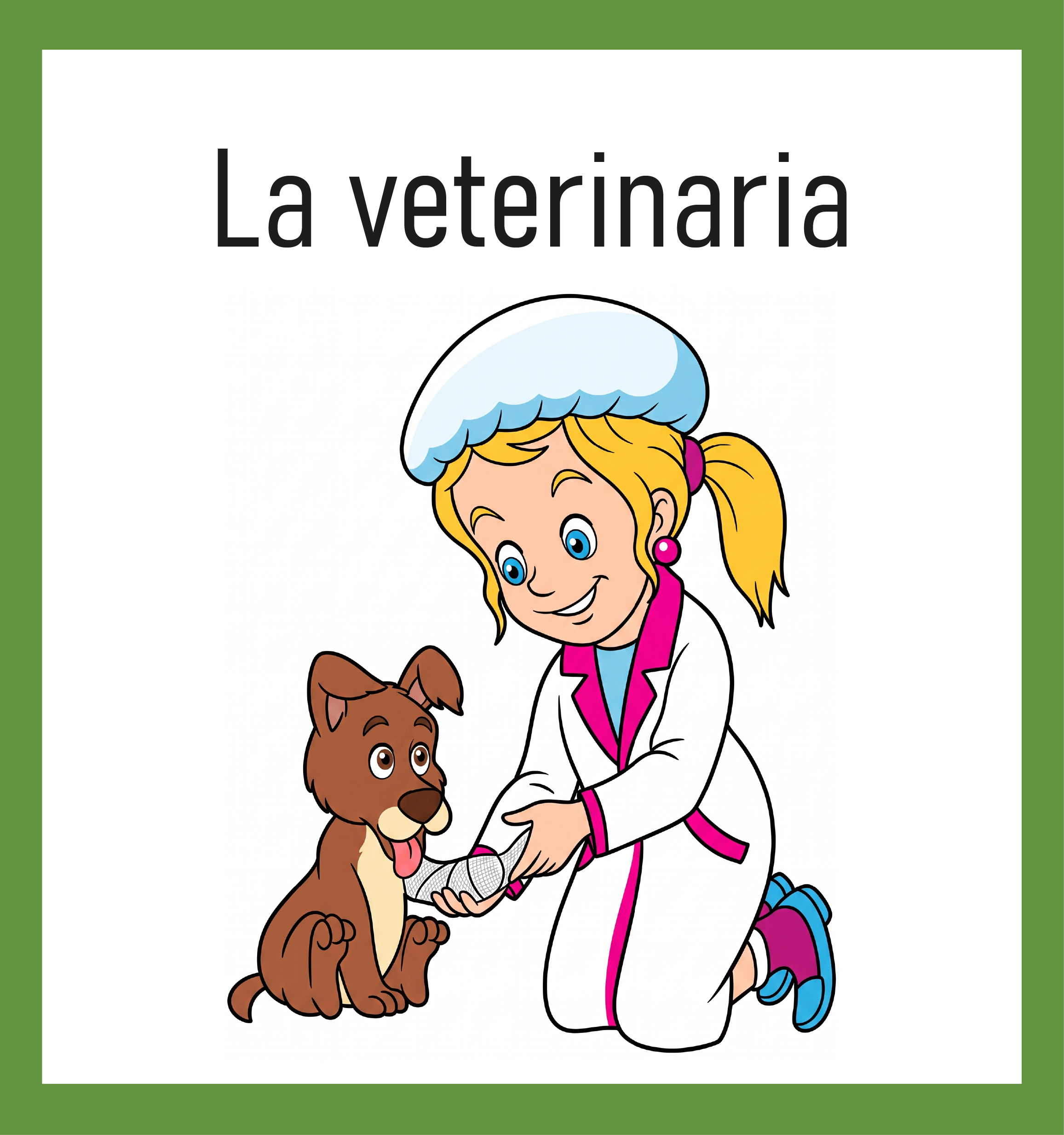 La veterinaria
