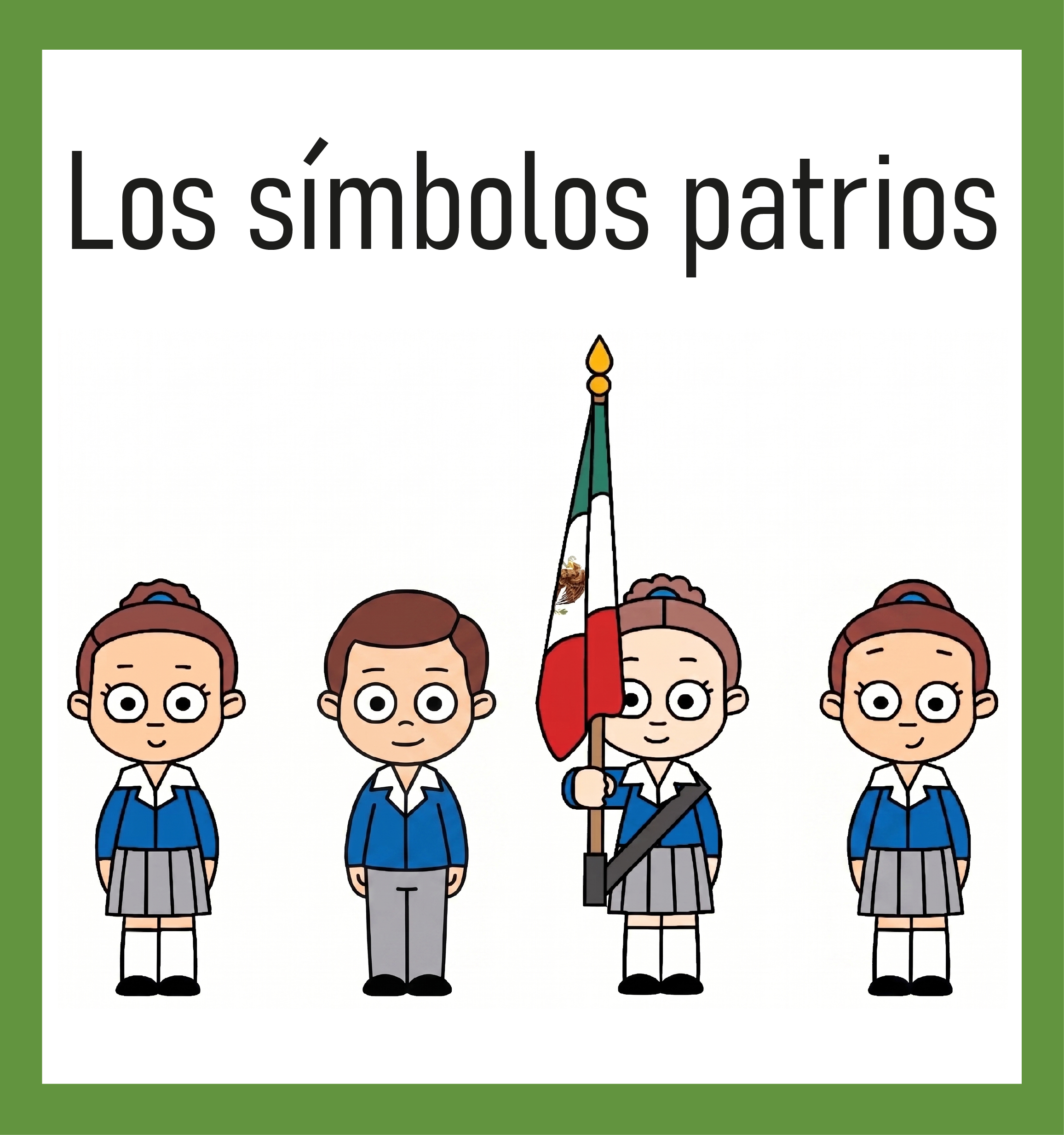  Los símbolos patrios