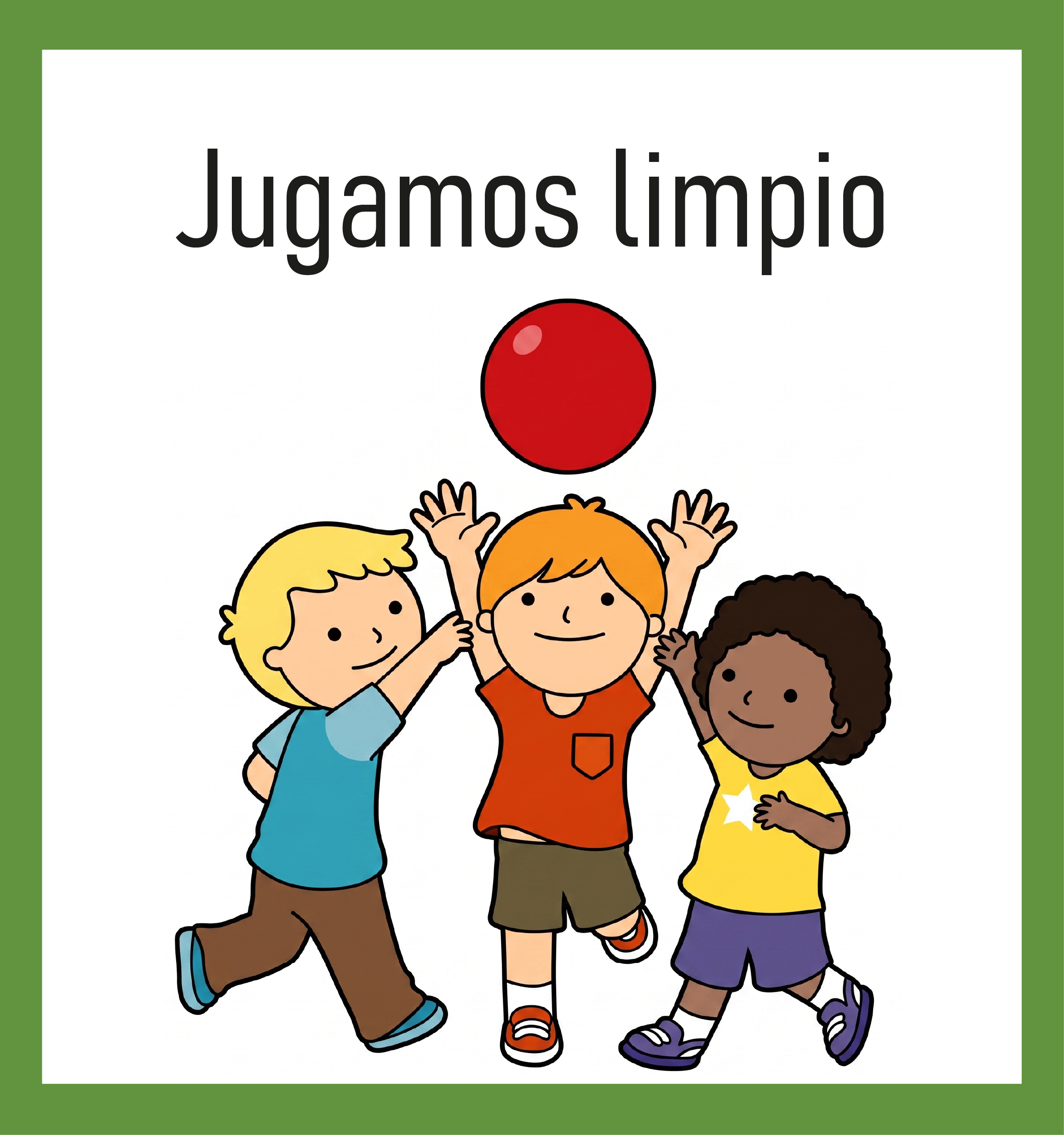  Jugamos limpio