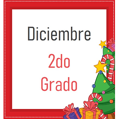 2do Grado - Diciembre (2025-2026)