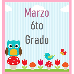 6to Grado - Marzo (2025-2026)