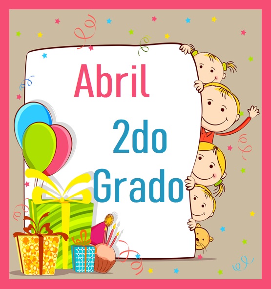 2do Grado - Abril (2025-2026)