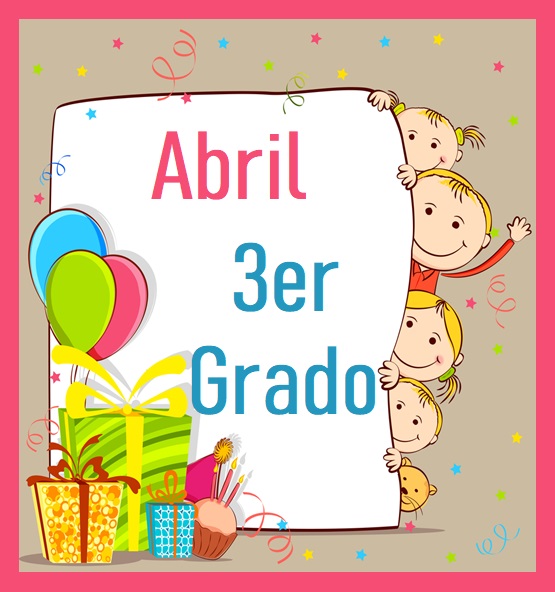 3er Grado - Abril (2025-2026)