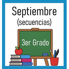 3er Grado - Septiembre (SECUENCIAS DIDÁCTICAS)
