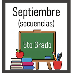 5to Grado - Septiembre (SECUENCIAS DIDÁCTICAS)