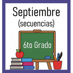 6to Grado - Septiembre (SECUENCIAS DIDÁCTICAS)