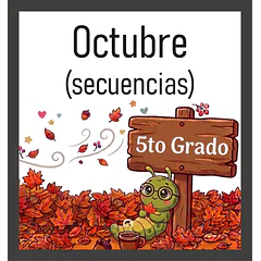 5to Grado - Octubre (SECUENCIAS DIDÁCTICAS)