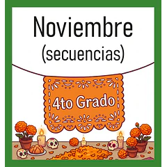 4to Grado - Noviembre (SECUENCIAS DIDÁCTICAS)