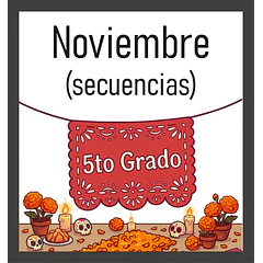 5to Grado - Noviembre (SECUENCIAS DIDÁCTICAS)