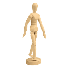 Maniquí Adix para Dibujo de Madera Articulado 30 cm