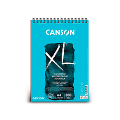 Croquera Canson XL Aquarelle A4 21 x 29,7 cm, 30 Hojas, 300 g/m2