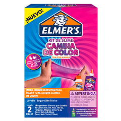 Slime Elmers Cambia de Color 2 Piezas Kit