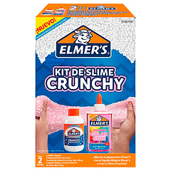 Slime Elmers Crunchy 2 Piezas Kit