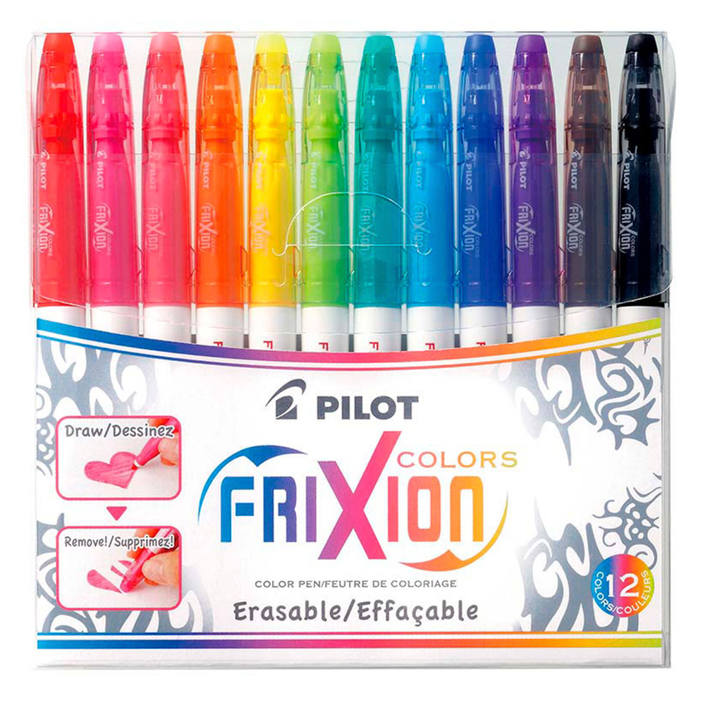 Marcadores Pilot Frixion Colors Borrables Set de 12