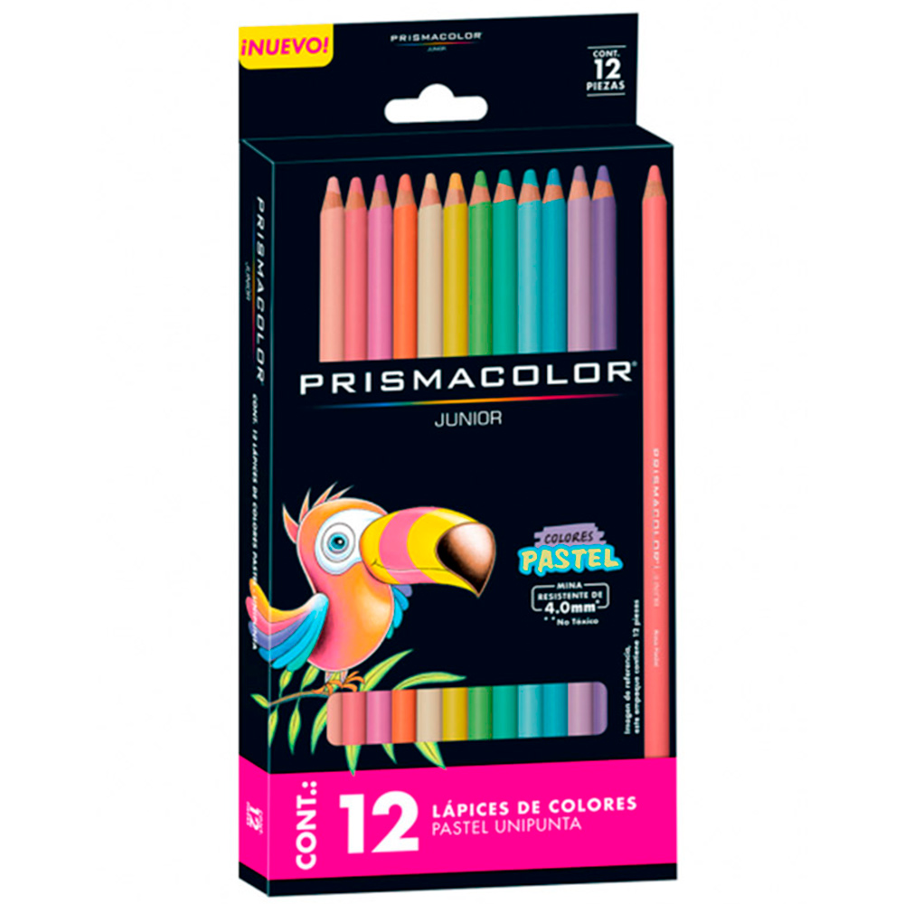 Lápices de Colores Pastel Prismacolor 24 piezas 4.0mm