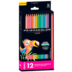 Lápices de Colores Prismacolor Junior Pastel Set de 12