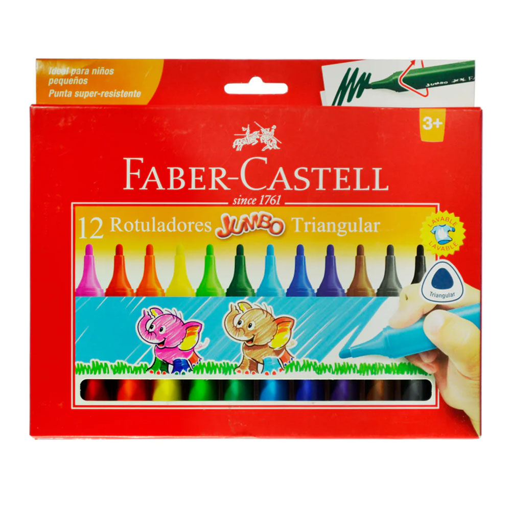 Marcadores Faber Castell SuperSoft Pastel Set de 6