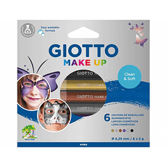 Pinta Carita Giotto Make Up Colores Glam Set de 6