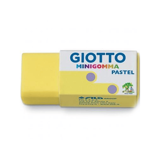 Gomas Giotto MiniGomma Colores Pastel Surtidos Pote Pack de 120 5