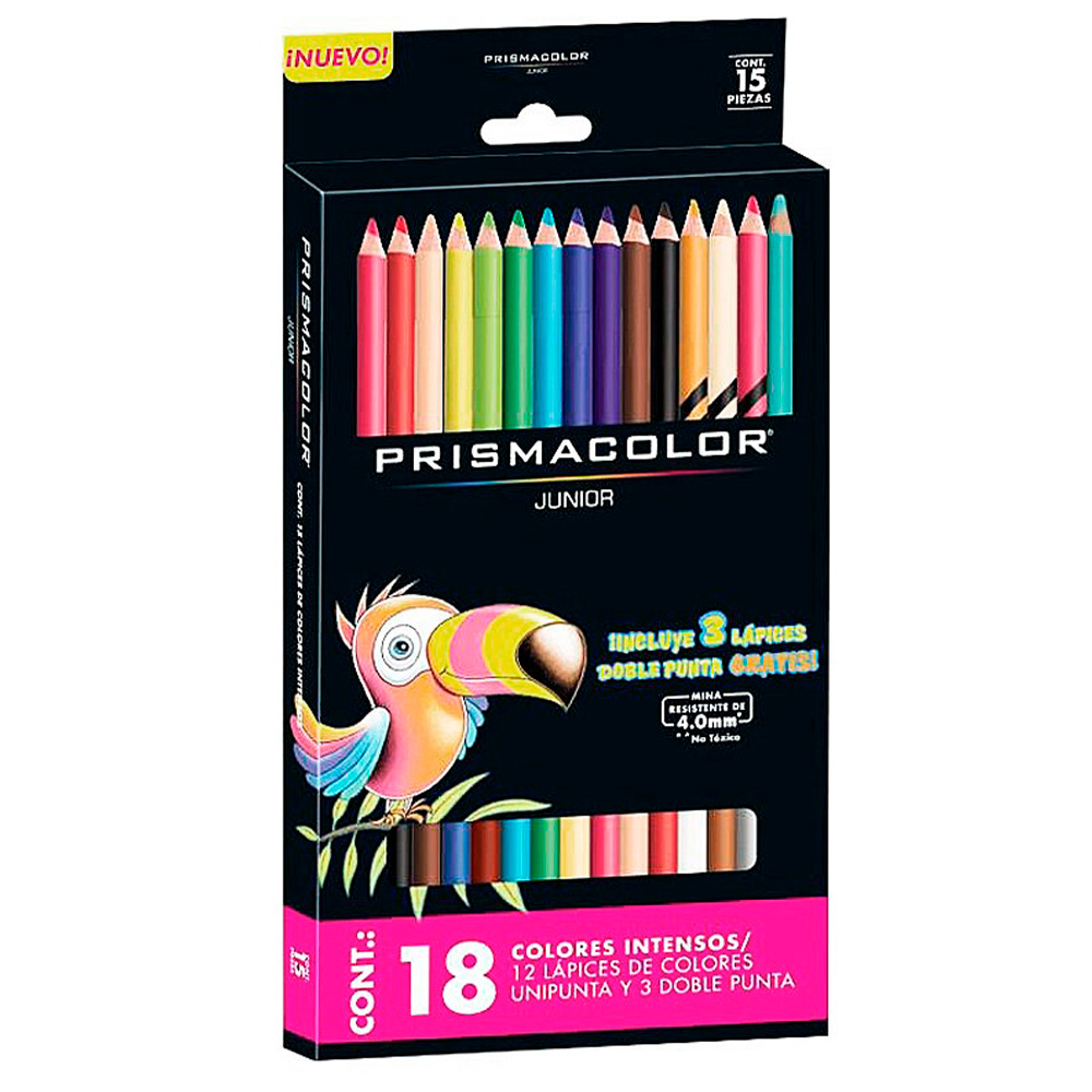 Lápices de Colores Prismacolor Junior Incluye 3 doble pun...