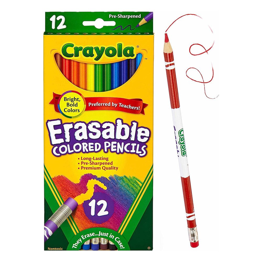 Lápices de Colores Crayola Borrables Set de 12
