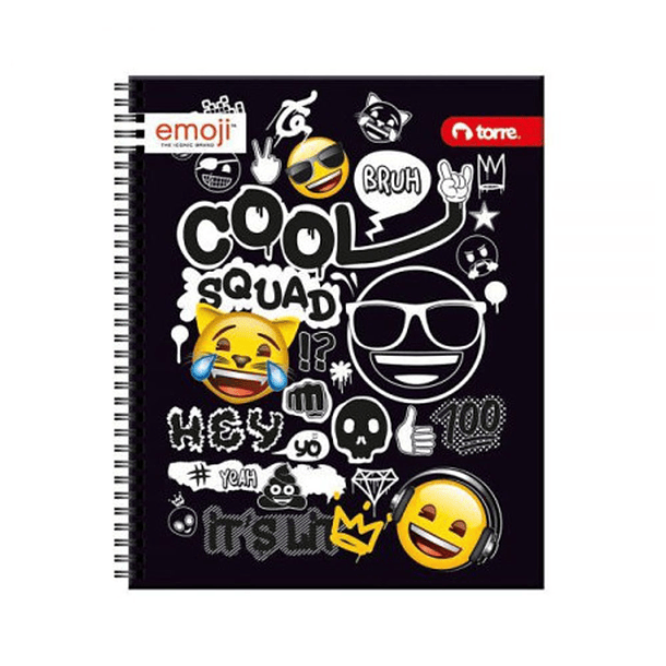 Cuaderno Universitario Torre Clásico Emoji 7 mm 100 h 5