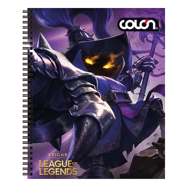 Cuaderno Universitario Colon League of Legends 7 mm 100 h 5