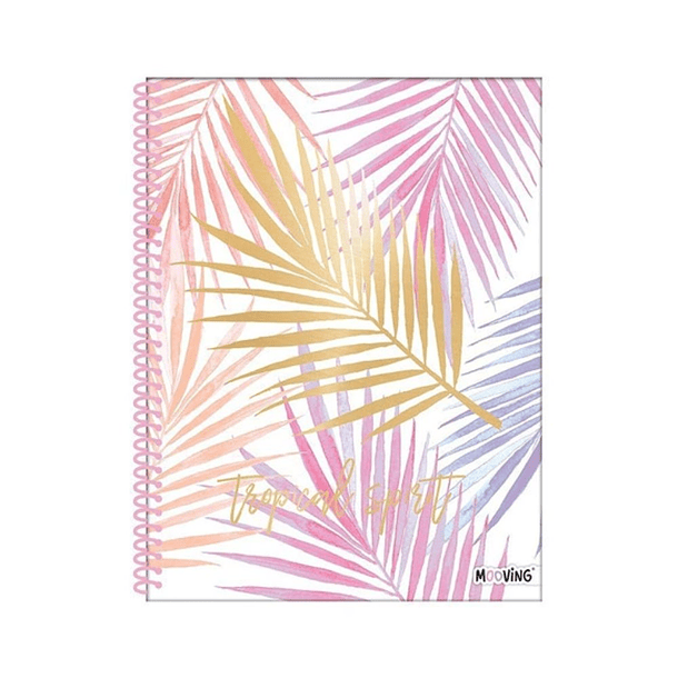 Cuaderno Triple Mooving Papel Premium Carta Tropical Diseño Aleatorio 2