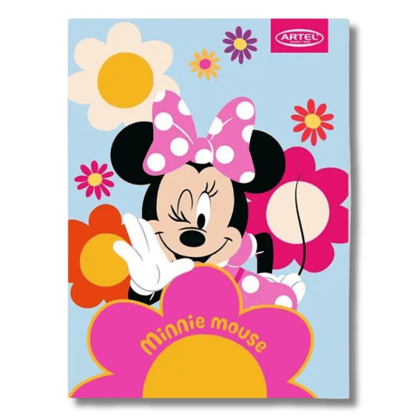 Cuaderno College Artel Disney 100 hojas Minnie Jr 5