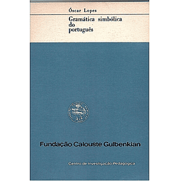 GRAMÁTICA SIMBÓLICA DO PORTUGUÊS